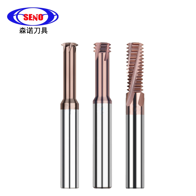 Seno CNC ISO Nptf Carbide Full Tooth Thread End Mill Tools for Threading