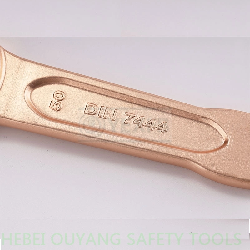 Non-Sparking Striking/Slogging Ring Spanner/Wrench, Safety Oil Gas Tools, Be-Cu