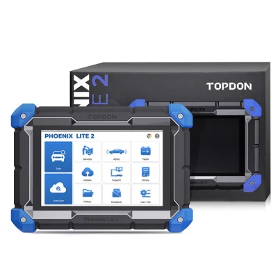 Topdon Phoenix Lite 2 ECU codifica controllo bidirezionale per auto funzione OBD2 completa strumento diagnostico automobilistico professionale